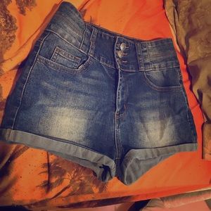 Guess High Waisted Shorts